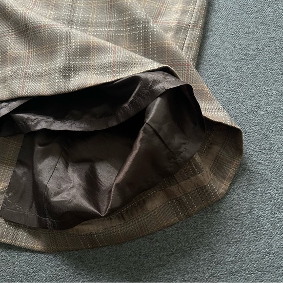 Pendleton Plaid Vegan Wool Midi Dress Size 6 - Picture 6 of 8